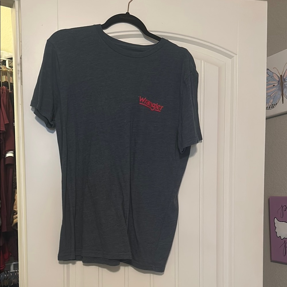 Wrangler Men's Blue T-Shirt